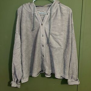 American Eagle Cropped Hoodie